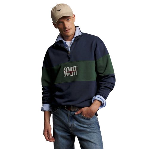 R.M. Williams Heritage Panel Quarter Zip